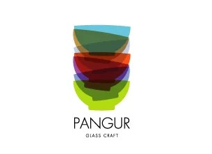 玻璃手工艺Pangur品牌logo设计理念
