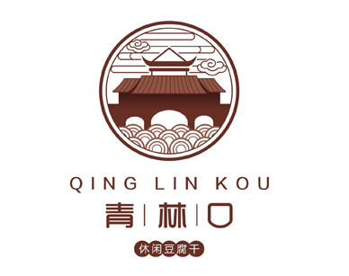 青林口豆腐干品牌logo设计理念