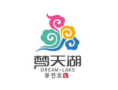 梦天湖商务会馆logo设计理念