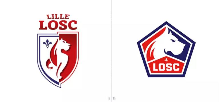 法国里尔足球俱乐部六年后再次更换队徽