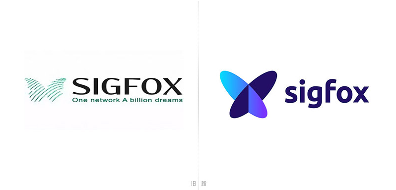 法国物联网技术服务商Sigfox全新的品牌LOGO 
