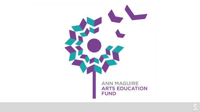 Ann Maguire艺术教育基金会新品牌标志