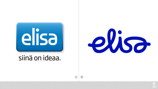 芬兰电信运营商新品牌形象设计标志