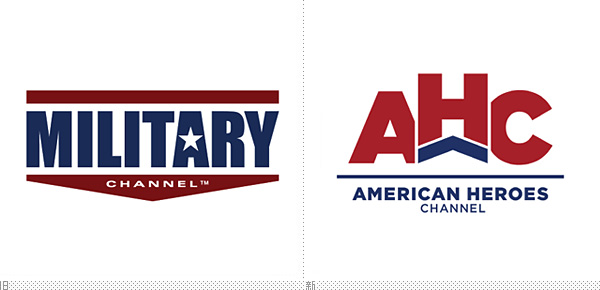 美国军事频道更名为并启用新标志