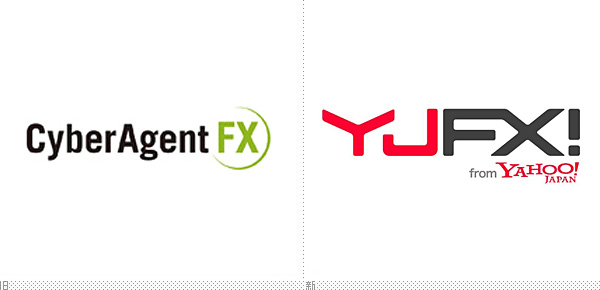雅虎日本全新外汇公司YJFX!新标志