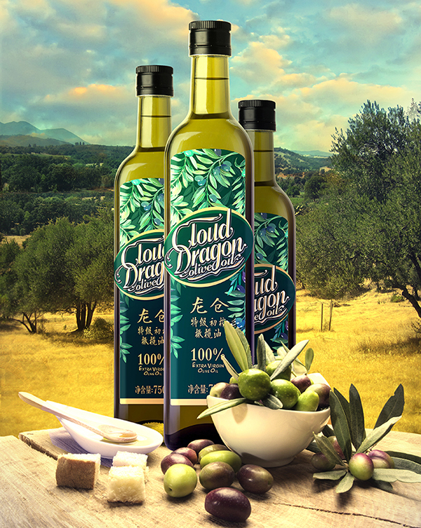 橄榄油包装设计要突出绿色健康