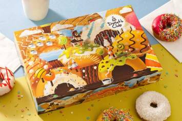复杂而又神奇的世界甜甜圈休闲食品包装设计