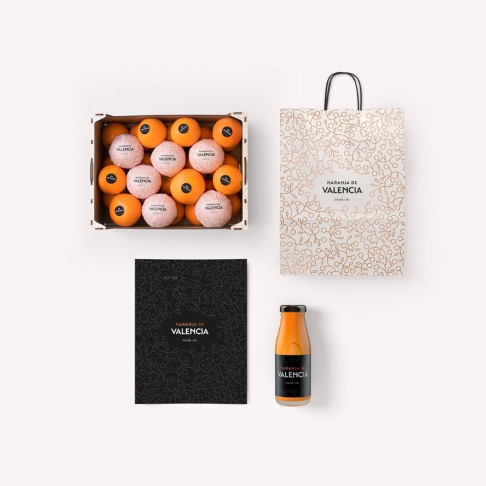 西班牙柑橘橙子创意包装设计