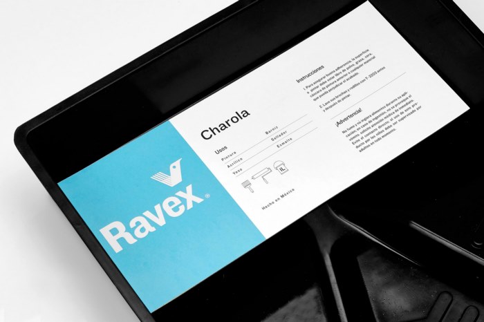 Ravex工业涂料品牌形象与包装设计