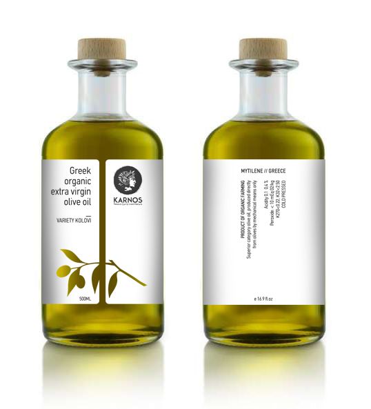 分享一款简洁的橄榄油包装设计