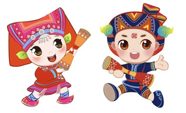 湖南省第十届少数民族传统体育运动会会徽吉祥物设计作品展示