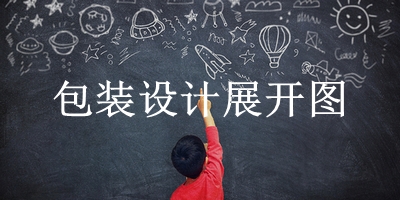 包装设计展开图 