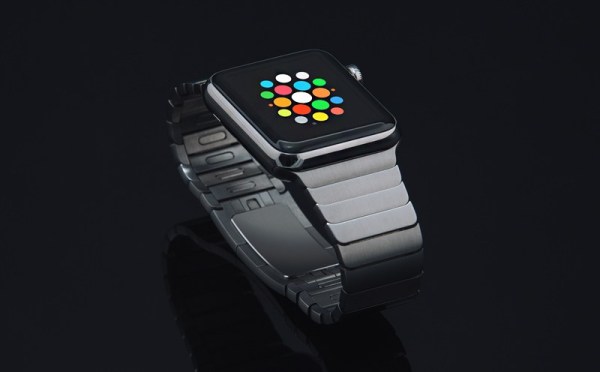 Apple Watch不锈钢图片psd免费下载