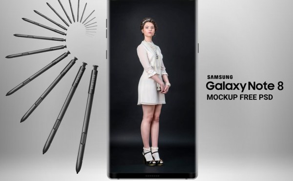三星Galaxy Note 8图片样机下载