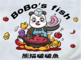 熊猫啵啵鱼LOGO标志图片含义