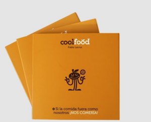 酷食物橙色画册设计案例赏析