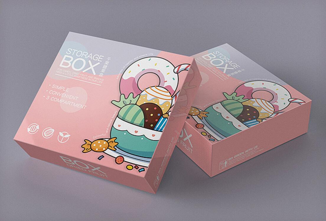 糖果包装盒设计的形式结构设计