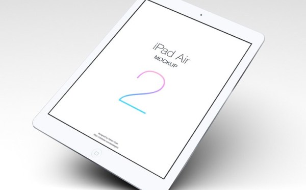 iPad Air 2平板电脑图片psd免费下载