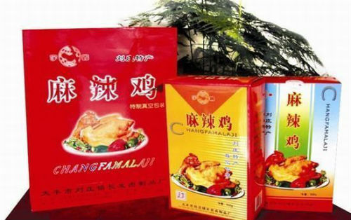 刘庄麻辣鸡特产包装盒该怎么设计