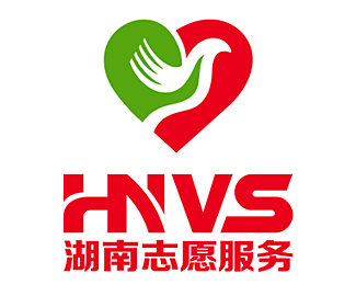 湖南志愿服务标志logo