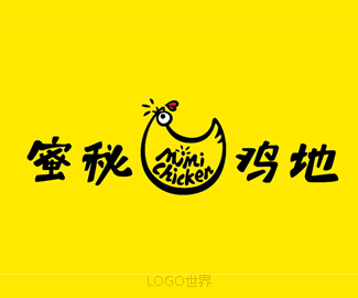 蜜秘鸡地logo