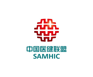 中国医健联盟标志logo