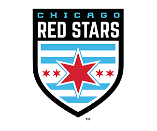 芝加哥红星女足队徽logo