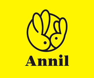 童装品牌安奈儿标志logo