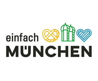 慕尼黑城市形象标志logo