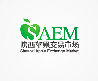 陕西苹果交易市场标志logo