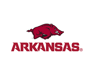 阿肯色大学野猪队标志logo