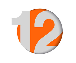瑞典电视频道TV12新台标logo