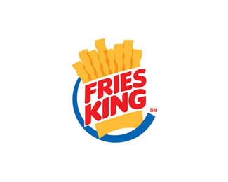 薯条王FriesKing标志logo