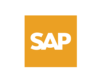 企业应用软件供应商SAP标志logo