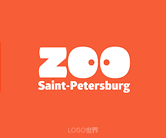 圣彼得堡全新的动物园形象设计logo