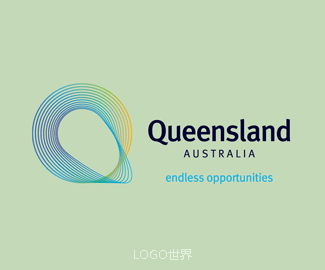 澳大利亚昆士兰州商贸推广标志logo