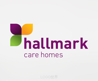 Hallmark护理院标志设计logo