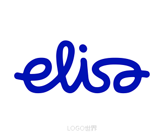 芬兰知名电信运营商Elisa标志logo