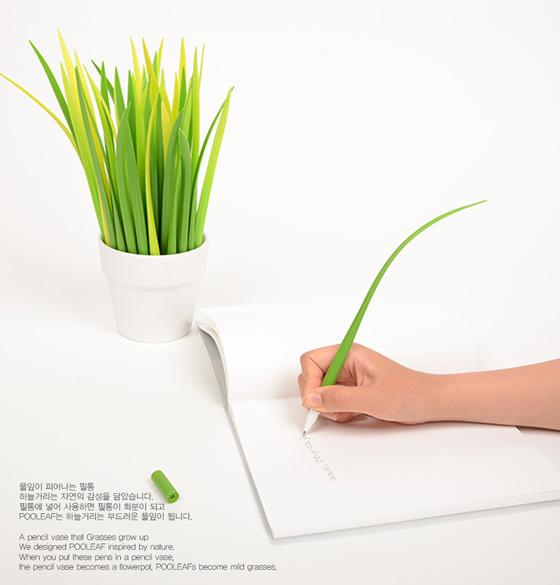 办公桌上的盆栽植物工业设计作品赏析