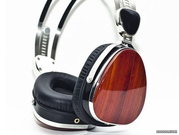 LSTN木质纹理耳机设计工业设计作品赏析