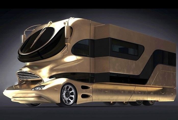 2000萬打造極致奢華豪華房車工業設計作品賞析