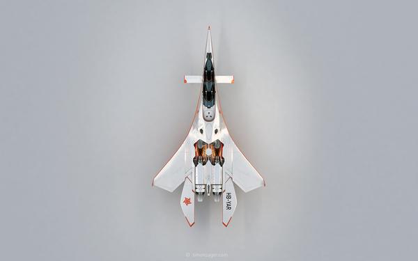 創意阻力飛機概念設計工業設計作品賞析