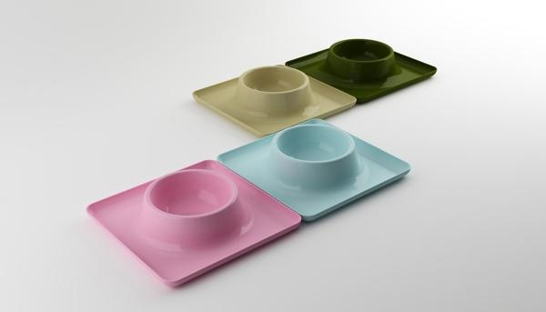 Walloff品牌狗狗食物托盤設計工業設計作品賞析