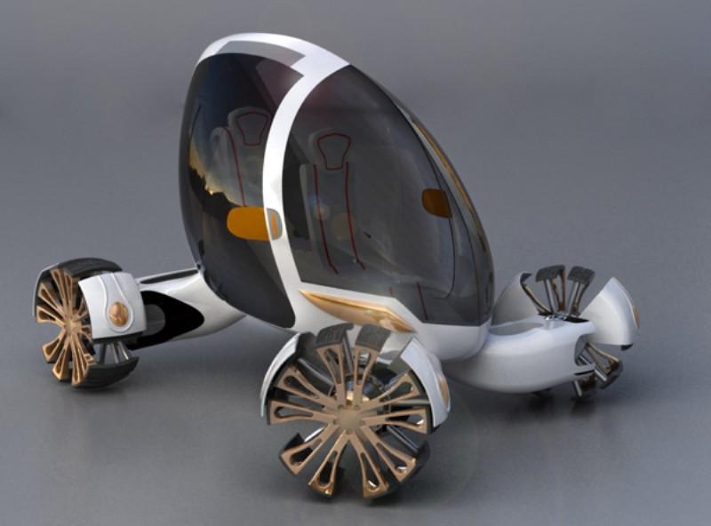 Volt 迷你機車概念車設計-Saavedra工業設計作品賞析