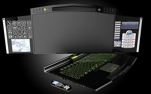 概念多功能式電腦工業設計作品賞析