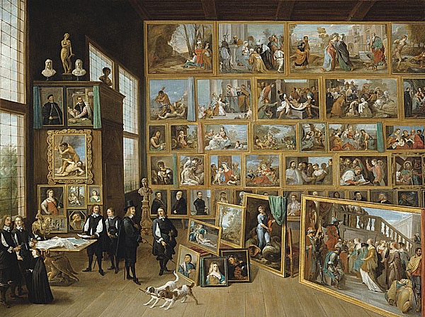 《利奥波德威廉大公在他的布鲁塞尔画廊》作品赏析