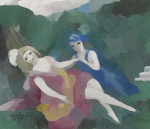 《兩女子》作品賞析