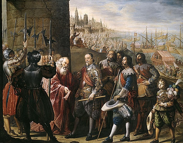 《圣克鲁斯二世侯爵对热那亚的救济》作品赏析