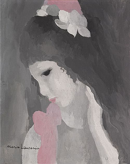 《女子肖像》作品賞析