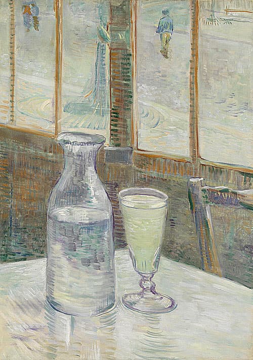 《酒杯與酒瓶》作品賞析
